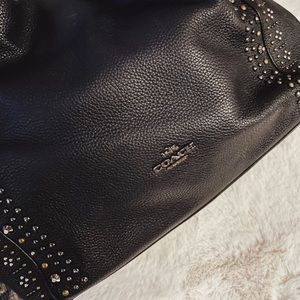 Coach studded handbag